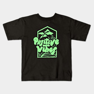 Positive vibes Kids T-Shirt